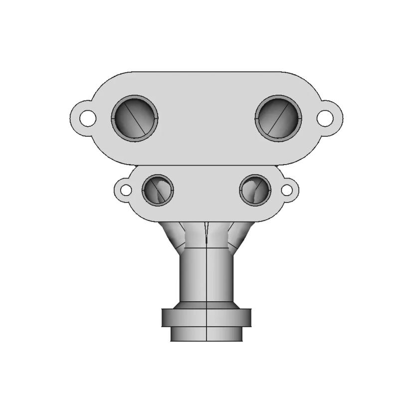 Pipe With Flange | 3D Engineering Design File