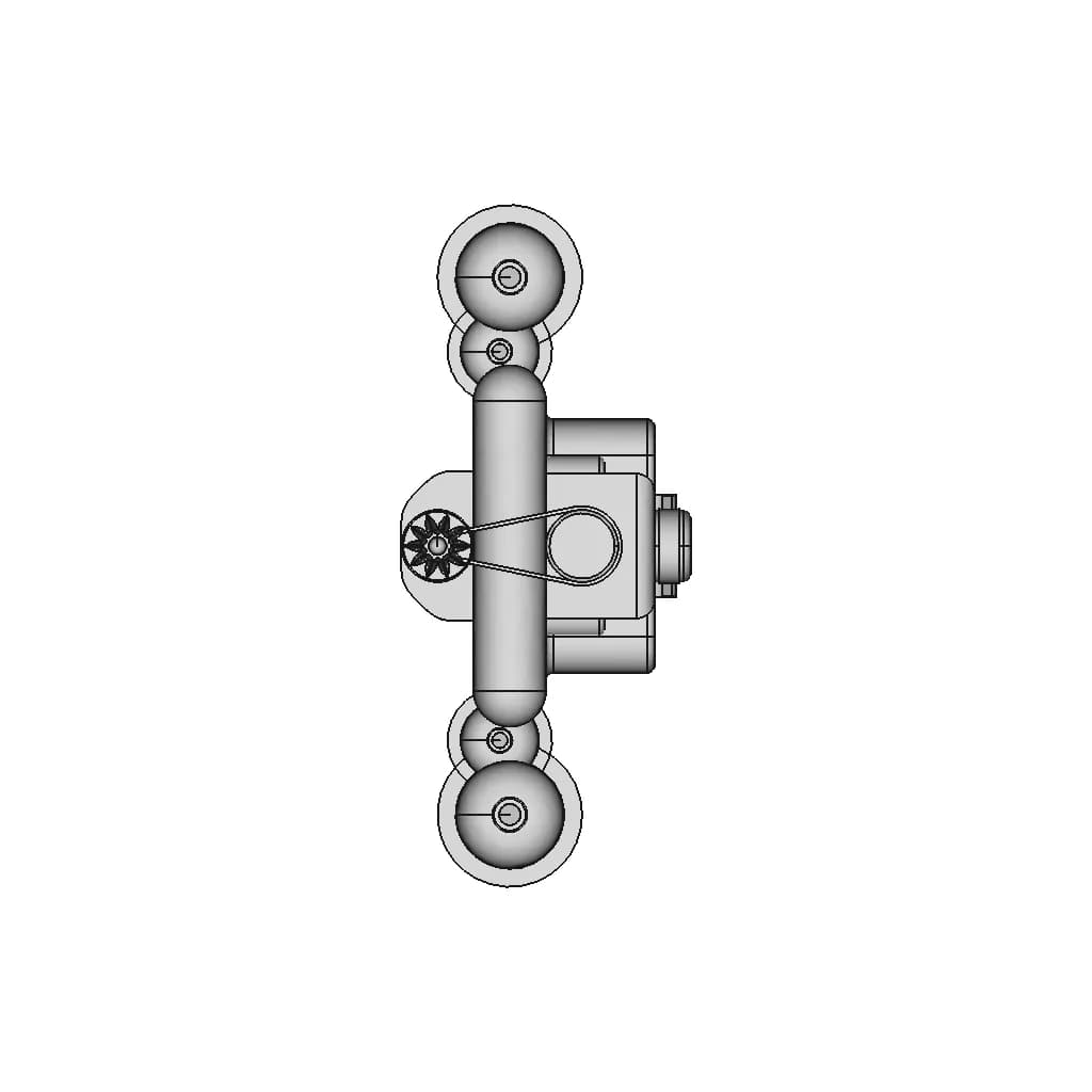 Ocean Research Amphibious Drone. Hydrogen Powered. | High-Quality CAD Model_0_270_degree_snapshot