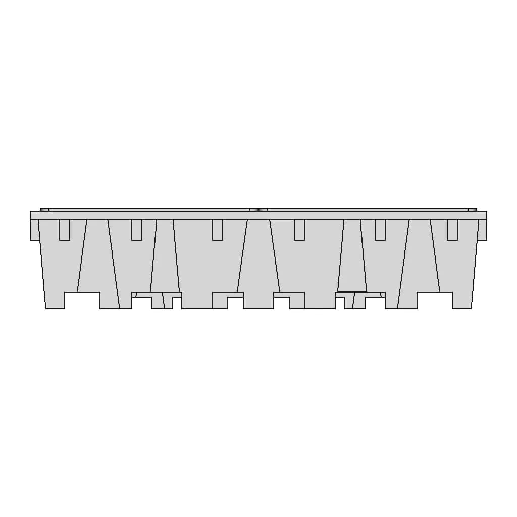 Drip Tray For 2X Ibc Tank | High-Quality CAD Model_0_0_degree_snapshot