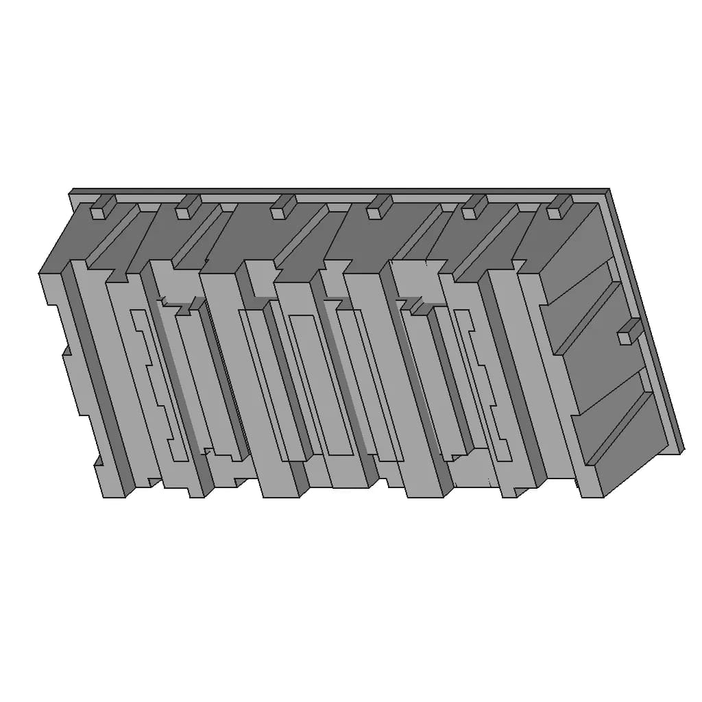 Drip Tray For 2X Ibc Tank | High-Quality CAD Model_60_30_degree_snapshot