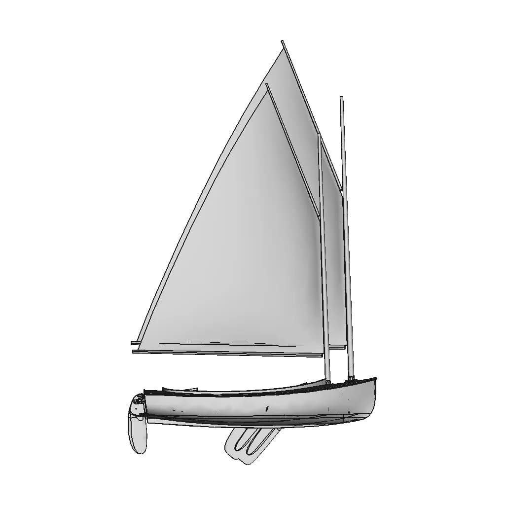 Catboat - Standard Mechanical Component_90_0_degree_snapshot