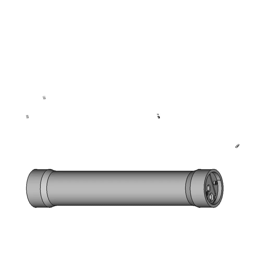 4021 Ro Membrane Gfk Pressure Vessel Wave Cyber 300E | 3D Engineering Design File_60_30_degree_snapshot