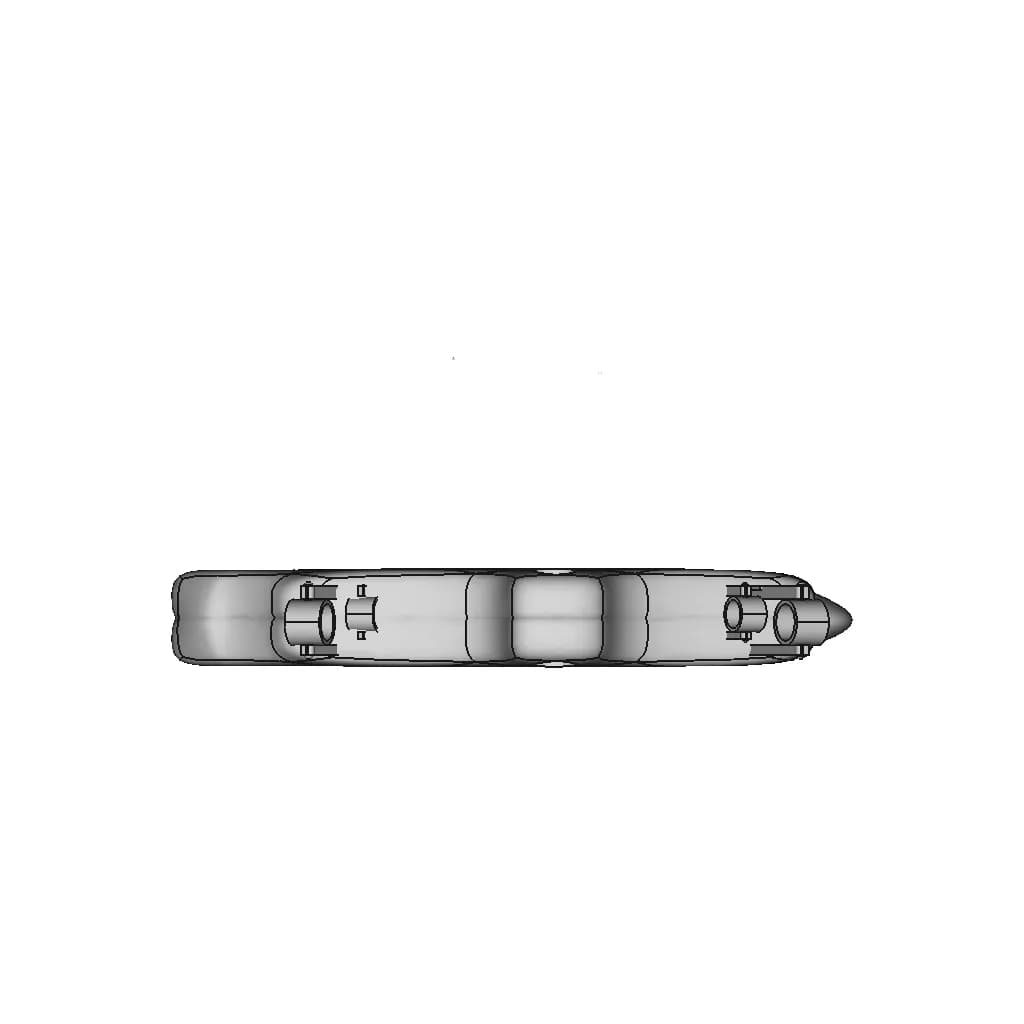 Underwater Autonomous Vehicle | High-Quality CAD Model_270_0_degree_snapshot