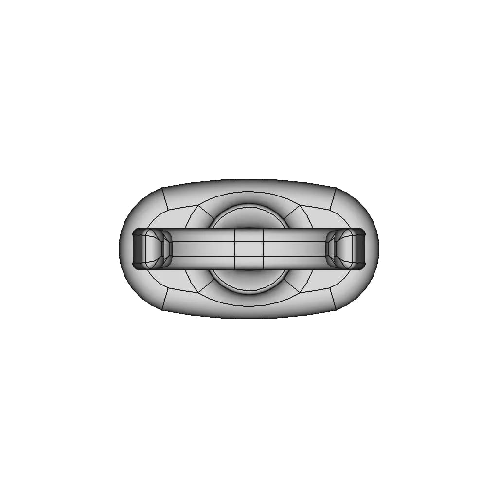 Oarlock - 50Mm - Downloadable CAD Representation_0_0_degree_snapshot