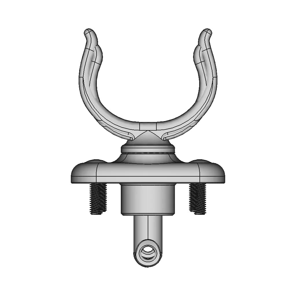 Oarlock - 50Mm - Downloadable CAD Representation_90_0_degree_snapshot