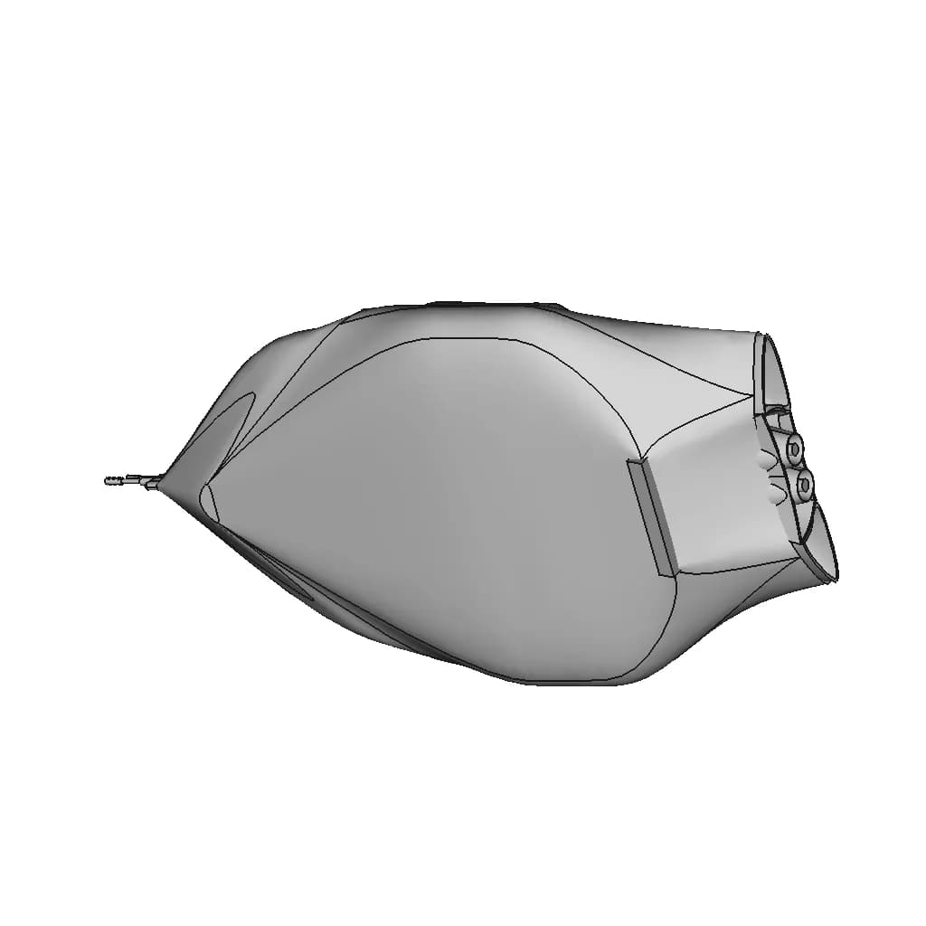 Hydrogen Fuel Cell Submersible -Concept (Military) | High-Quality CAD Model_60_30_degree_snapshot