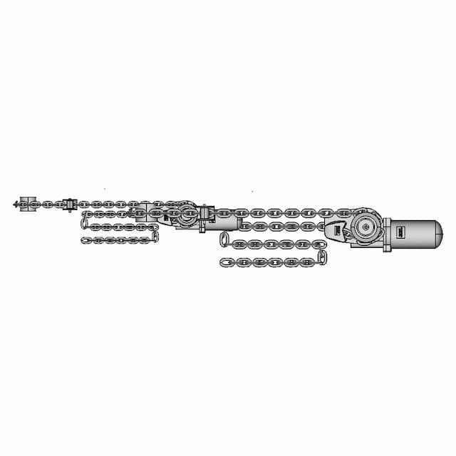 Electric Anchor Windlass - Elektrikli Zincir Irgatı | High-Quality CAD Model