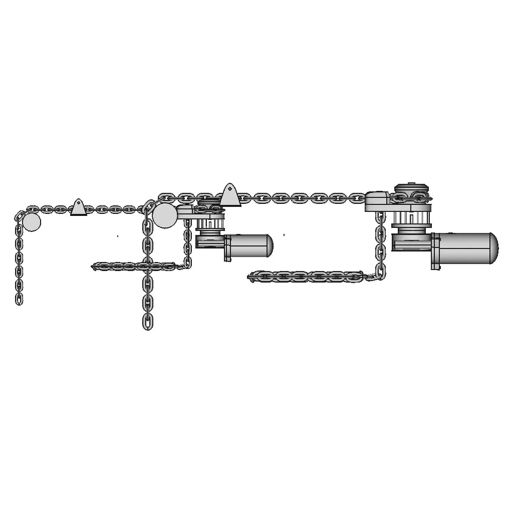 Electric Anchor Windlass - Elektrikli Zincir Irgatı | High-Quality CAD Model_90_0_degree_snapshot