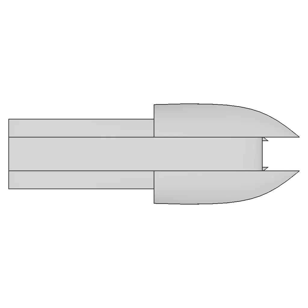 Hydroplane Boat - Standard Mechanical Component_270_0_degree_snapshot