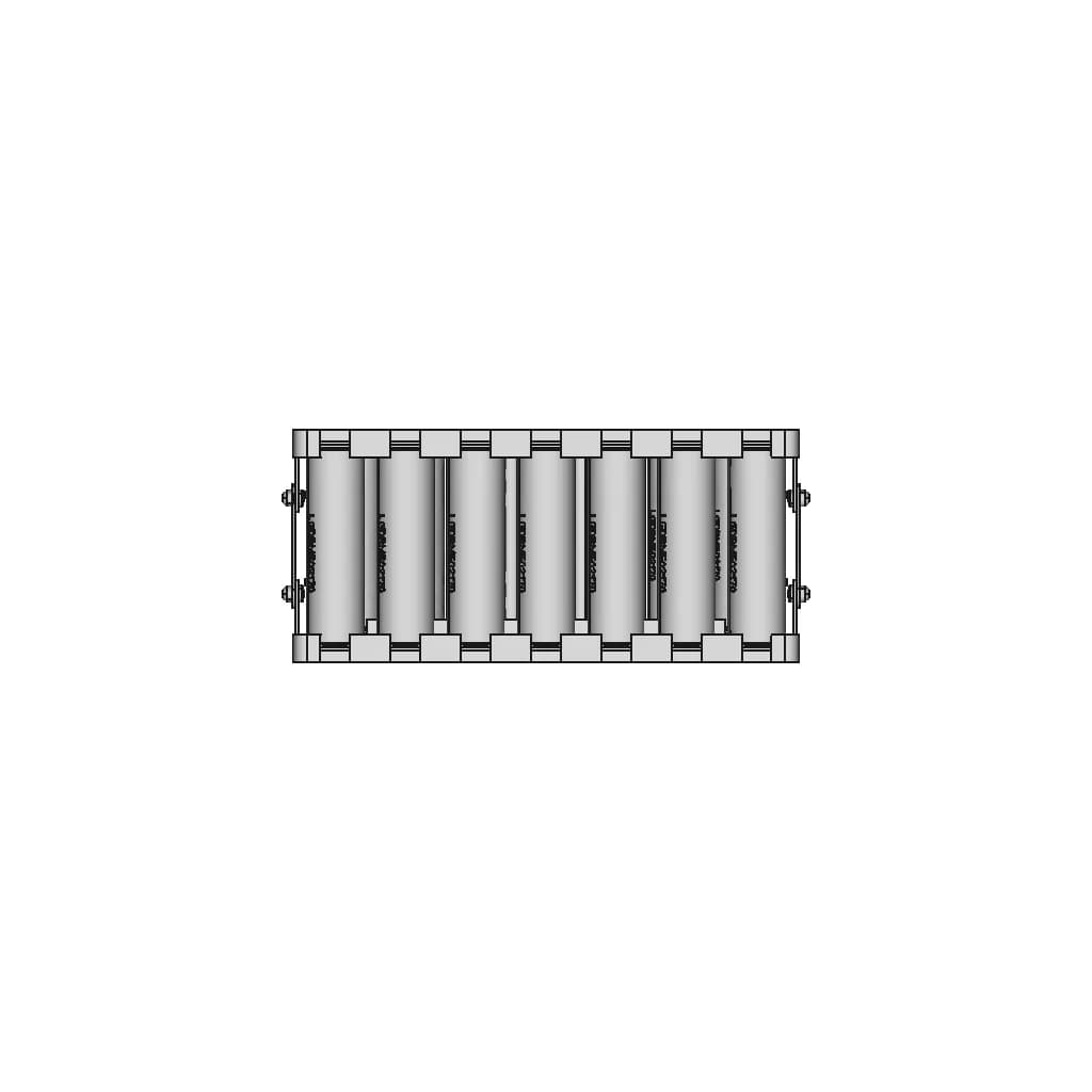 21700 Li-Ion Battery Pack (35A @ 48V = 1680 Watts) | High-Quality CAD Model_0_90_degree_snapshot