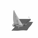 Yacht Upwind Test Rig | High-Quality CAD Model_60_30_degree_snapshot