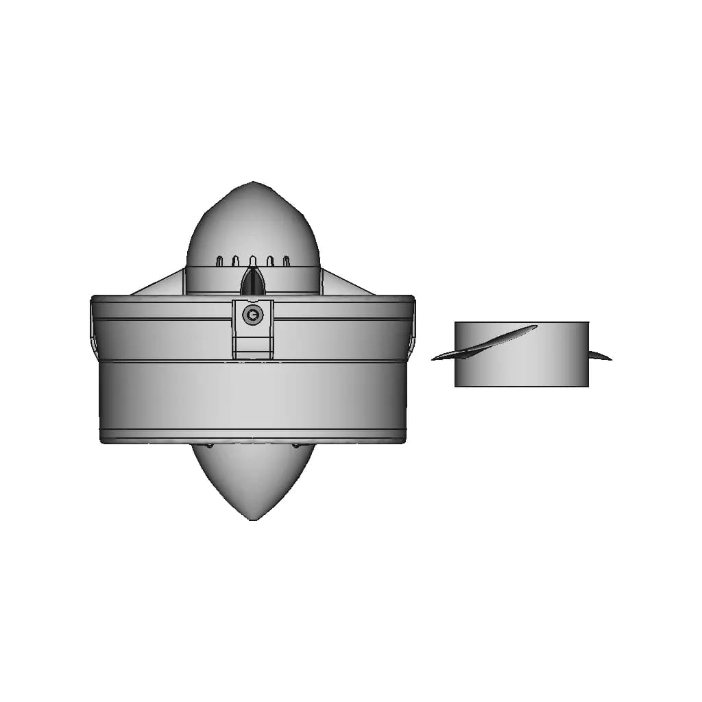 Revised T100 Thruster Files | High-Quality CAD Model_90_0_degree_snapshot