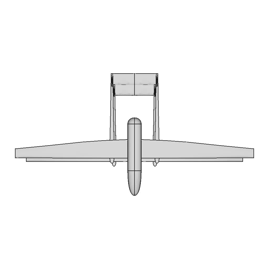 Iai Heron 1 | High-Quality CAD Model_270_0_degree_snapshot