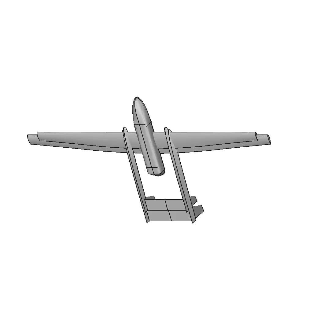 Iai Heron 1 | High-Quality CAD Model_60_30_degree_snapshot