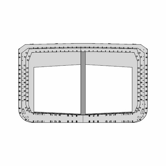 Oil Tanker Block - Standard Mechanical Component