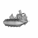 Pirates Ship | 3D Engineering Design File_60_30_degree_snapshot