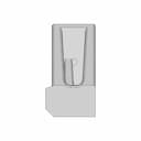 Wauquiez Yachts Stanchion Base | 3D Engineering Design File_0_90_degree_snapshot