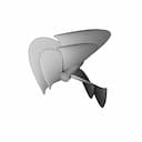 Ship Propeller | 3D Engineering Design File_60_30_degree_snapshot