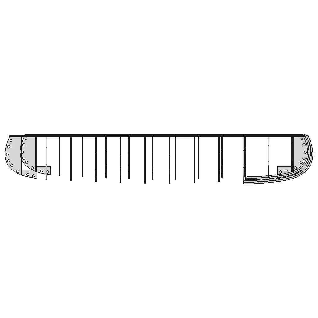 Prospector 12 Foot Canoe Template | 3D Engineering Design File_270_0_degree_snapshot
