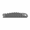 Prospector 12 Foot Canoe Template | 3D Engineering Design File_60_30_degree_snapshot