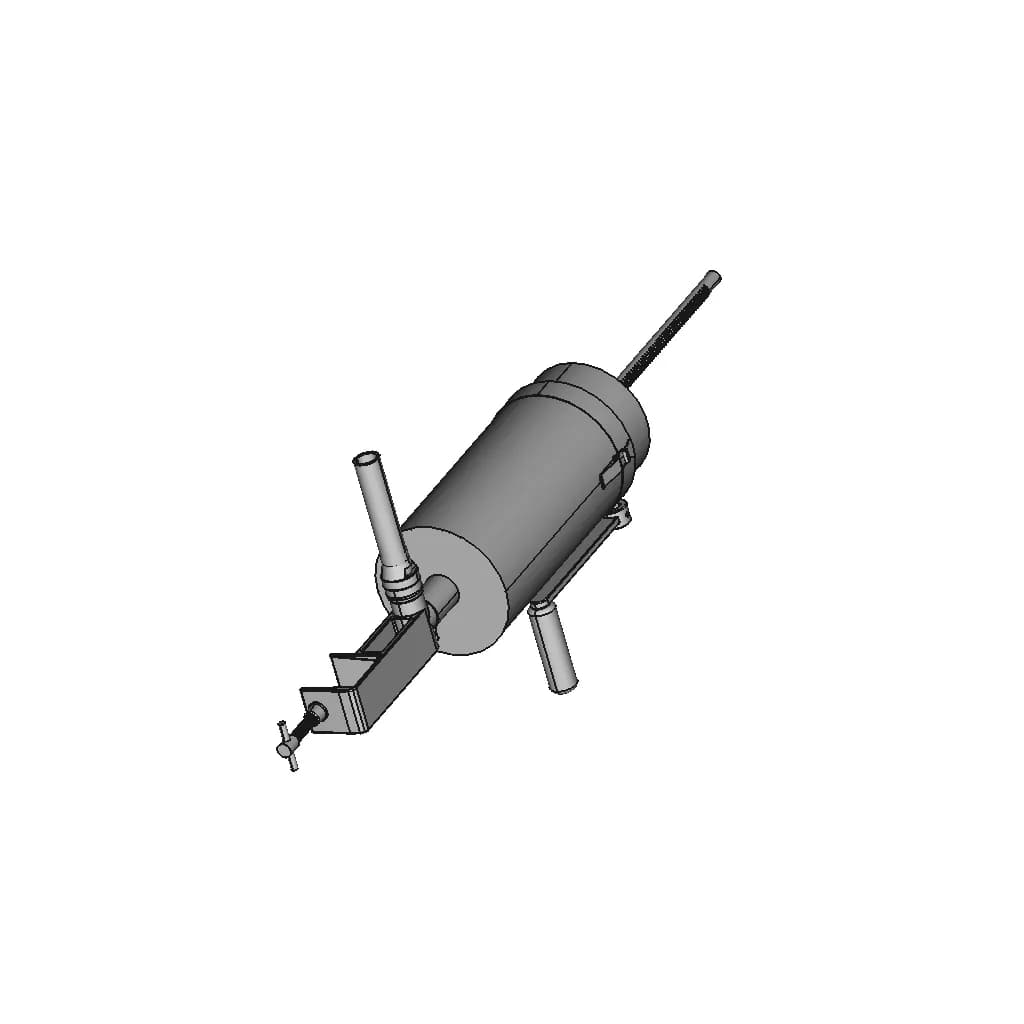 Manual Sausage Stuffer | 3D Engineering Design File_60_30_degree_snapshot