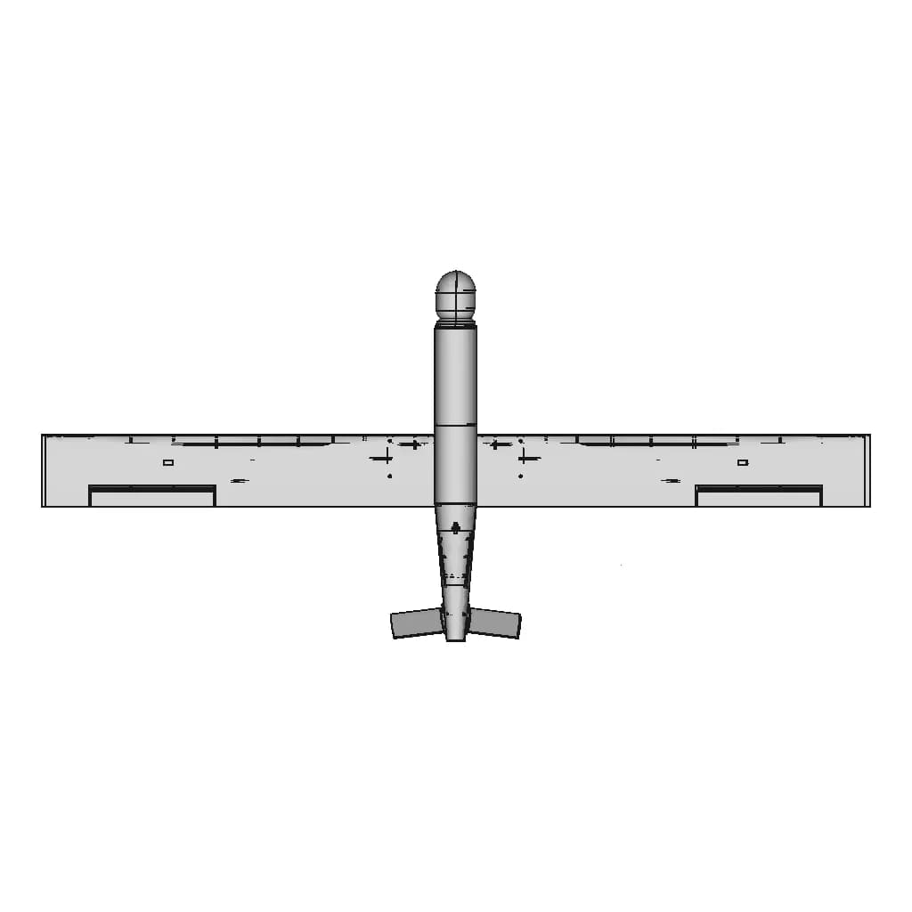 Uav For Monitor Model Bkhn Kthk K65 (Inspired By The Spylite Uav) - Standard Mechanical Component_90_0_degree_snapshot