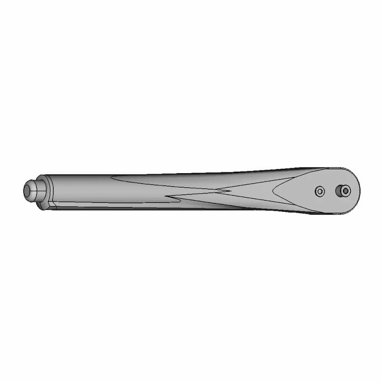 Base Model Gearhead Featuring A Telescopic Design - Downloadable CAD Representation