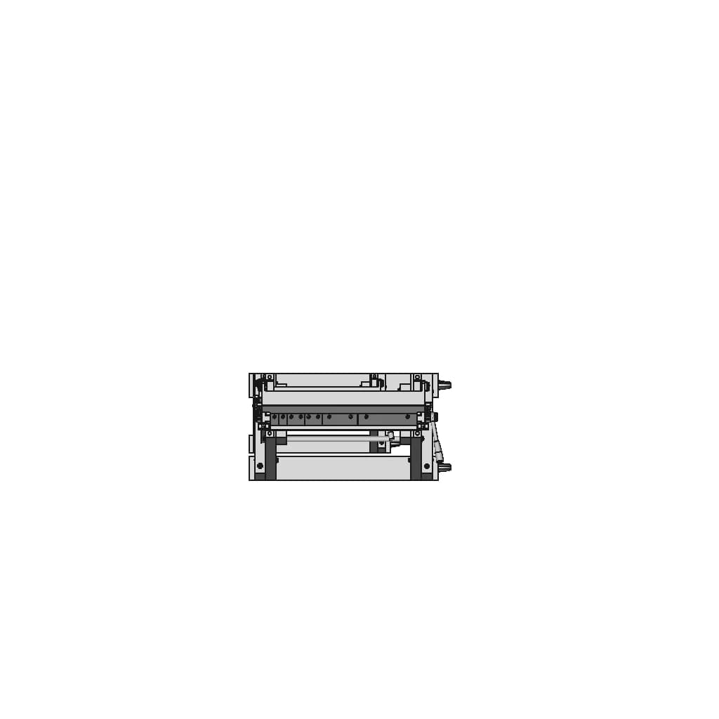 Fold-Down Bench 610 Mm Metal Manual - Downloadable CAD Representation_0_0_degree_snapshot