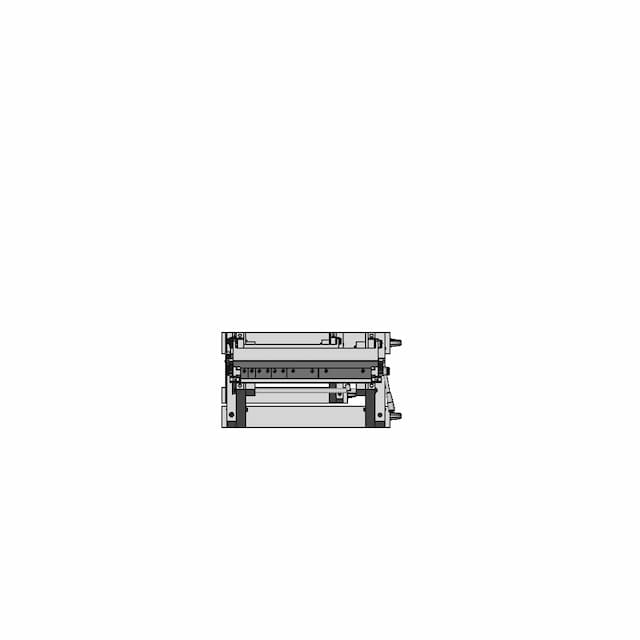 Fold-Down Bench 610 Mm Metal Manual - Downloadable CAD Representation