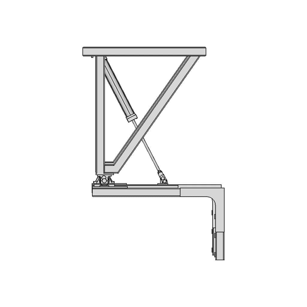 Pallet Drop Tilt Unit - Standard Mechanical Component_270_0_degree_snapshot