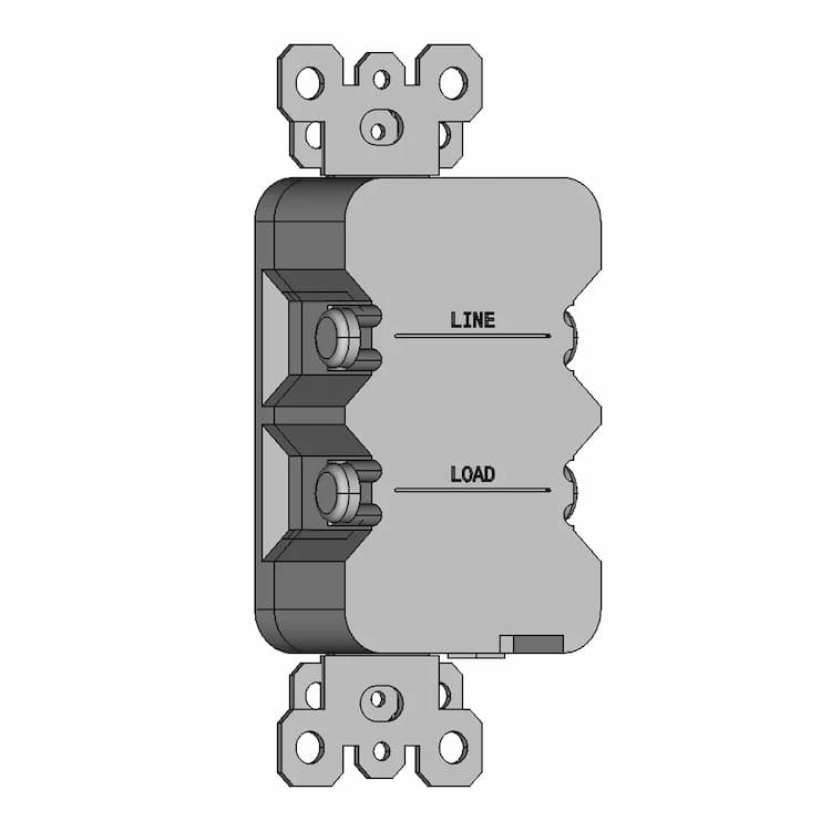 Leviton Gfrbf W Gfci 120Vac | High-Quality CAD Model