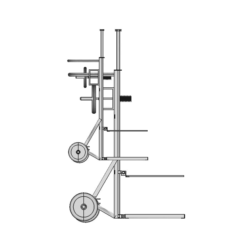 Gas Cylinder Lifter | 3D Engineering Design File_90_0_degree_snapshot
