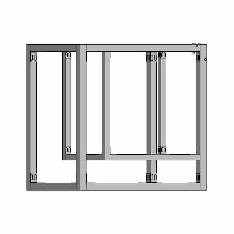 Bolted Structure | High-Quality CAD Model