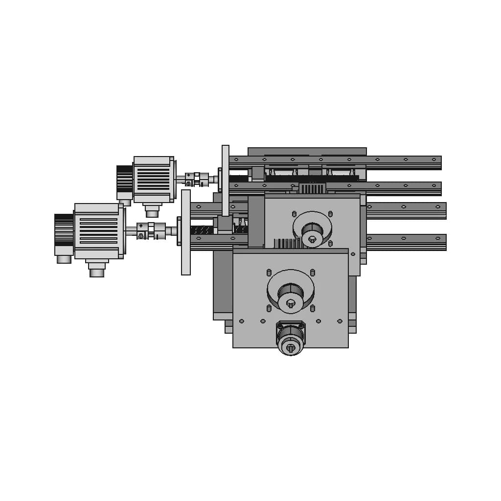 Servo Motor Slide Table - Standard Mechanical Component_270_0_degree_snapshot