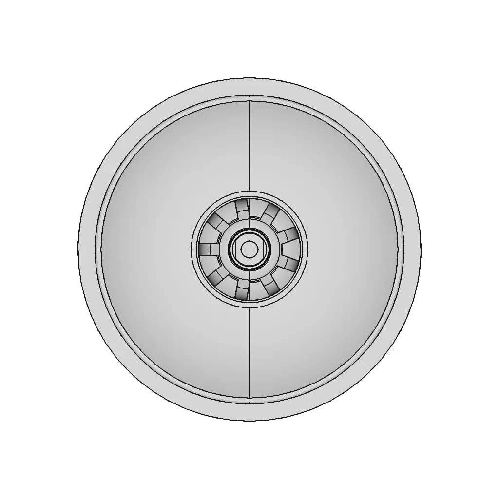 Water Closure | High-Quality CAD Model_90_0_degree_snapshot