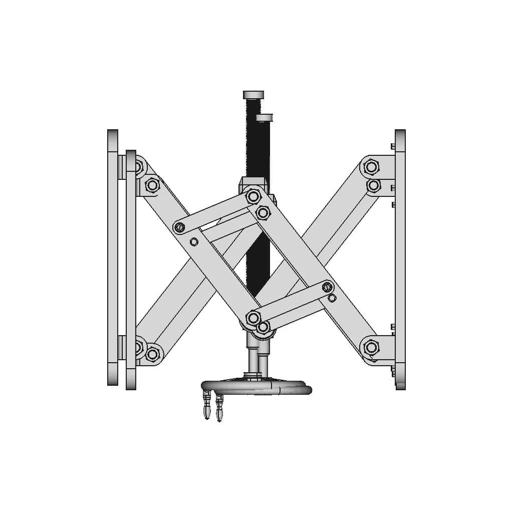 The Elevating Lifting Table Scissors Type - Downloadable CAD Representation_0_270_degree_snapshot