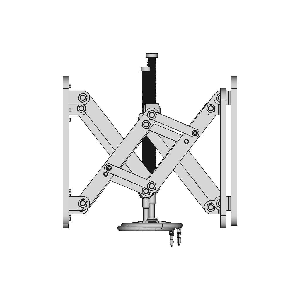 The Elevating Lifting Table Scissors Type - Downloadable CAD Representation_0_90_degree_snapshot