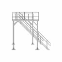 Steel Fabticated Platform | High-Quality CAD Model_0_270_degree_snapshot