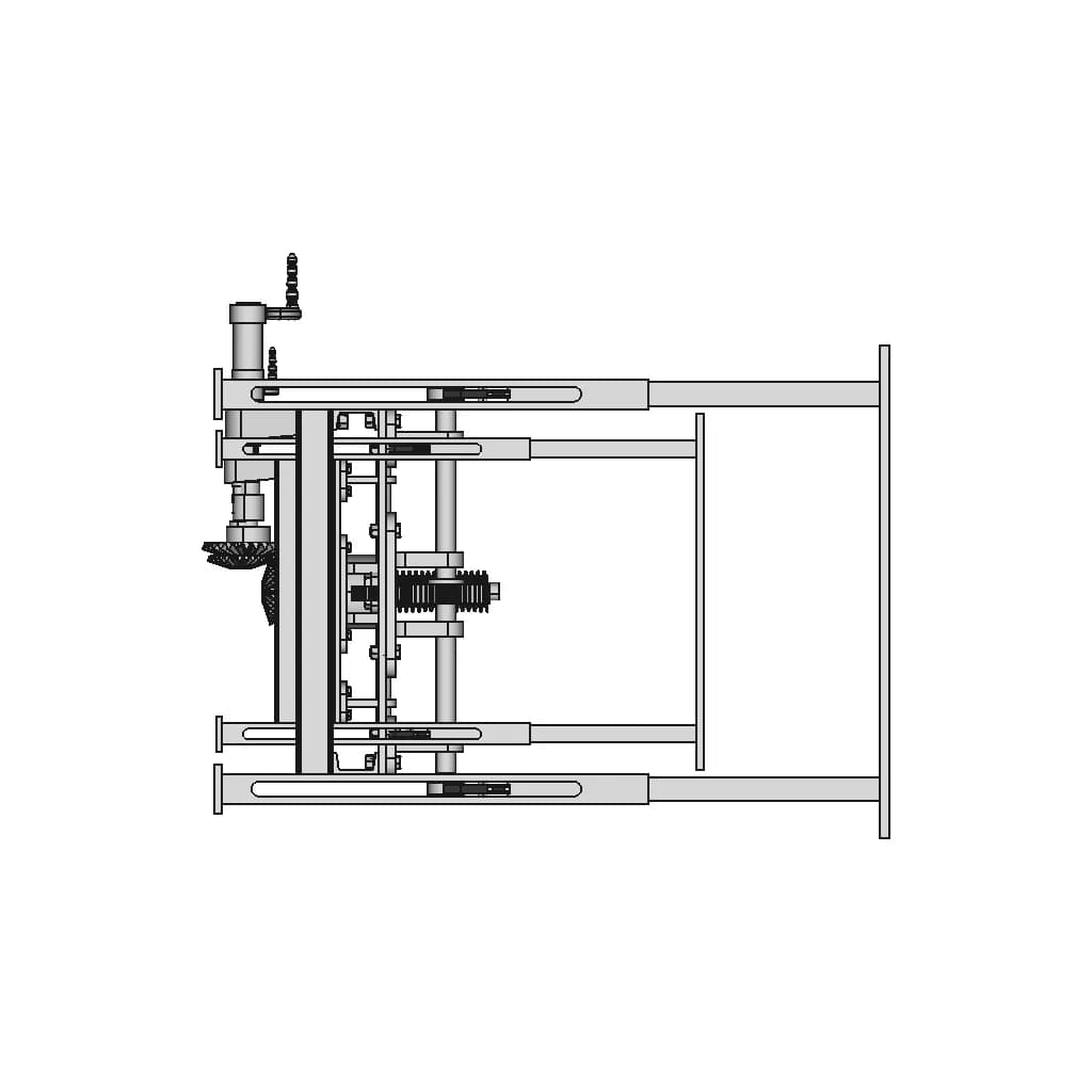 Lifting Table Lifting Fork Type | 3D Engineering Design File_0_270_degree_snapshot
