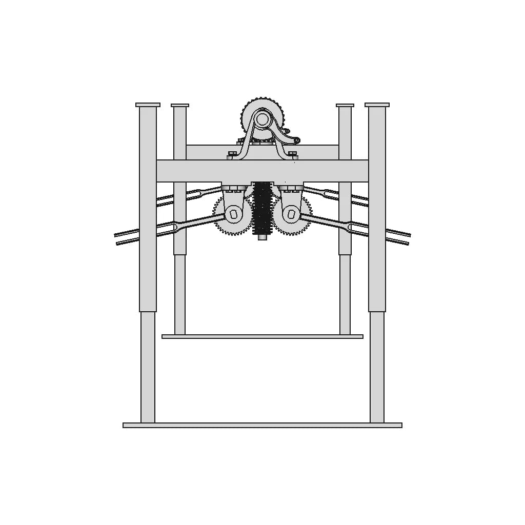 Lifting Table Lifting Fork Type | 3D Engineering Design File_270_0_degree_snapshot