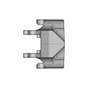 Frog Shaped - Downloadable CAD Representation_0_270_degree_snapshot