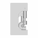 Basic Level Punching Machine | High-Quality CAD Model_0_0_degree_snapshot