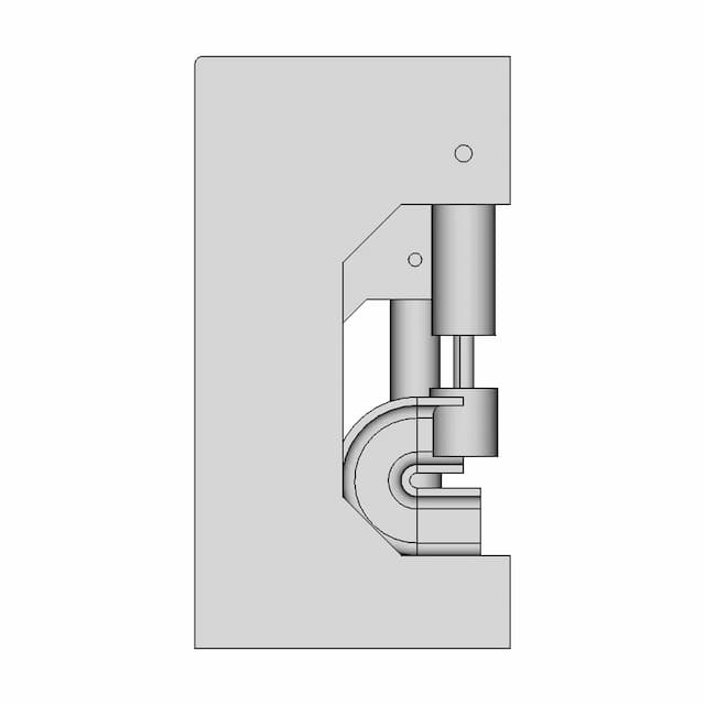 Basic Level Punching Machine | High-Quality CAD Model