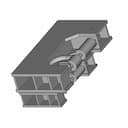 Basic Level Punching Machine | High-Quality CAD Model_60_30_degree_snapshot