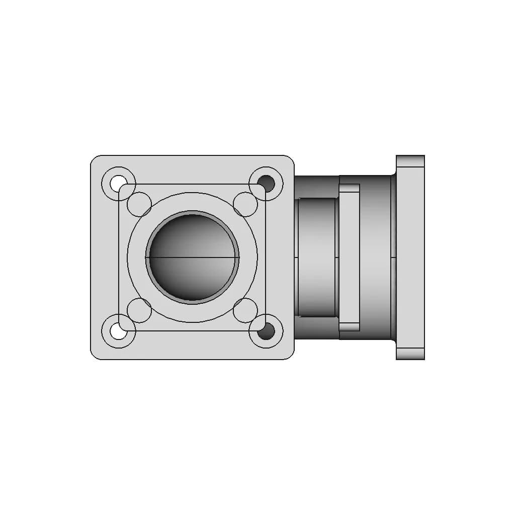 Model 21 Solidworks Practice - Standard Mechanical Component_270_0_degree_snapshot