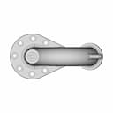 Flange Screw | High-Quality CAD Model_0_0_degree_snapshot
