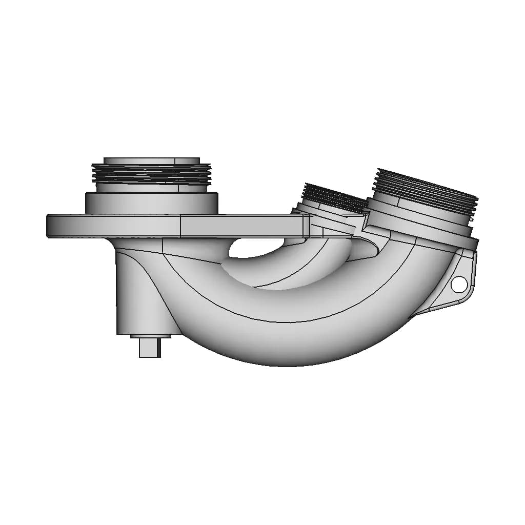 Flange Screw | High-Quality CAD Model_270_0_degree_snapshot