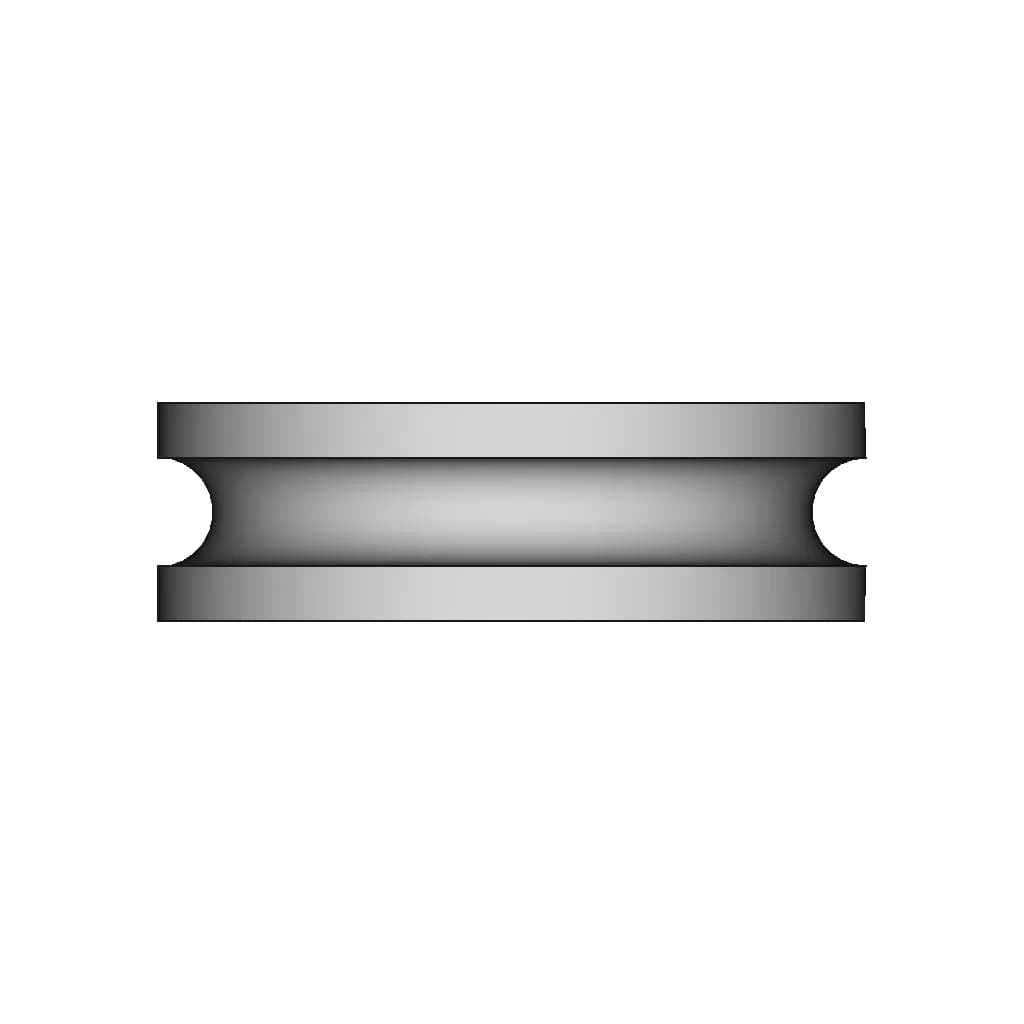 U604Zz Deep Groove | 3D Engineering Design File_270_0_degree_snapshot