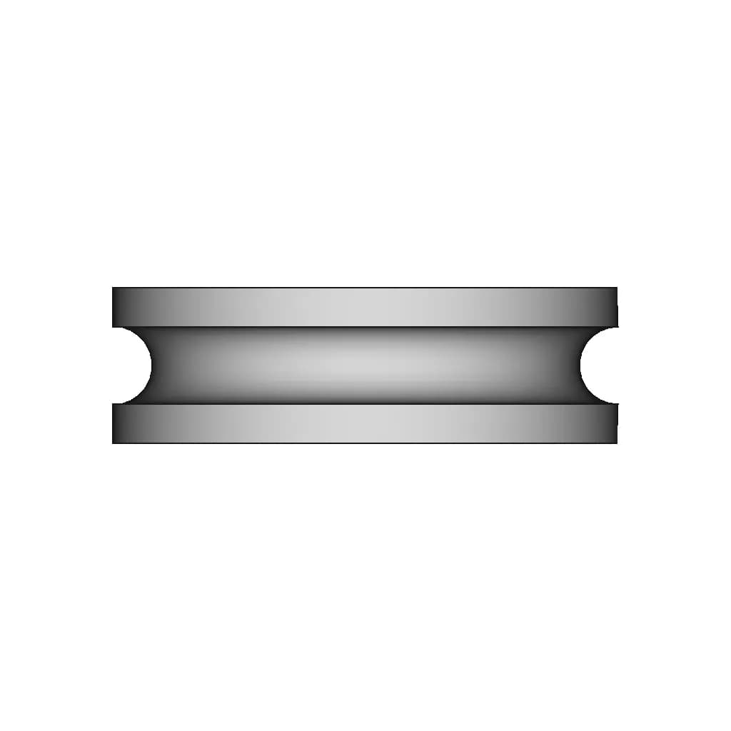 U604Zz Deep Groove | 3D Engineering Design File_90_0_degree_snapshot