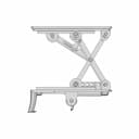Railway Roller Type Lifting Table - Downloadable CAD Representation_0_0_degree_snapshot